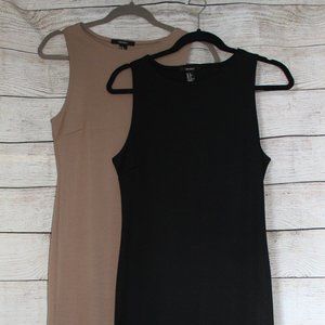 F21 Bodycon Midi Dress